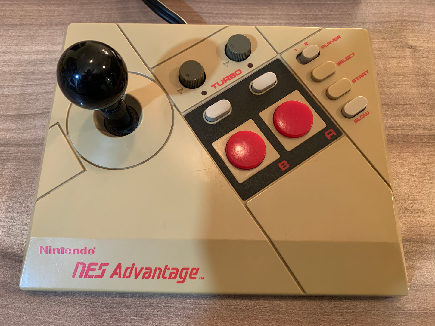 PiXELRETROGAME.COM : NINTENDO ENTERTAiNMENT SYSTEM NES ADVANTAGE CONTROLLER JOYSTICK, NTSC