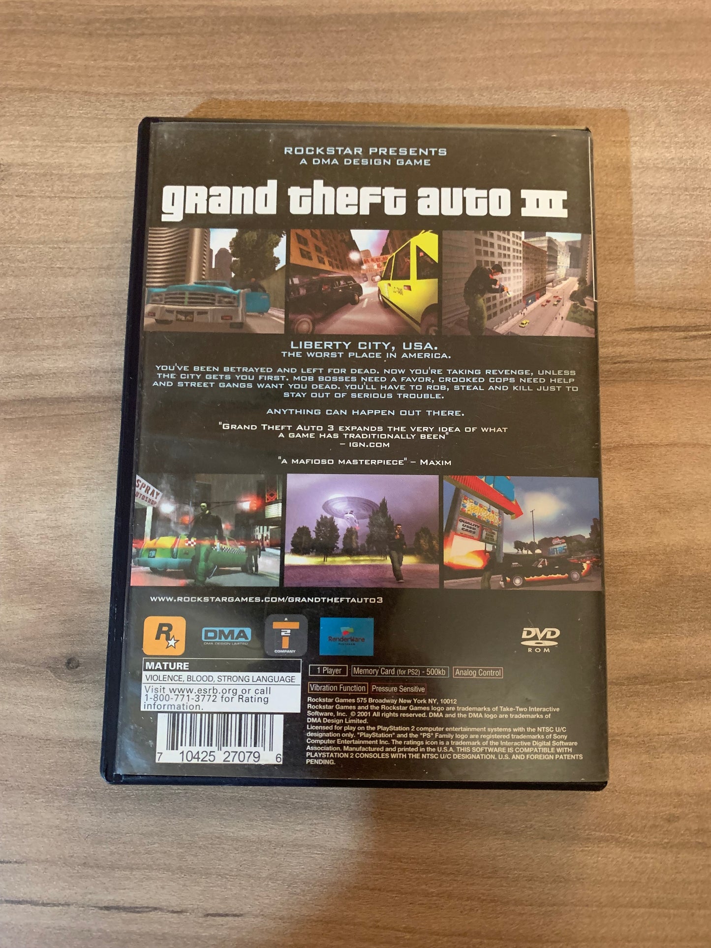 SONY PLAYSTATiON 2 [PS2] | GRAND THEFT AUTO III