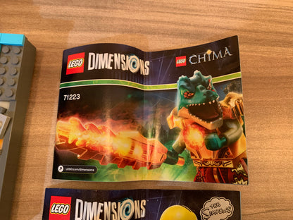 LEGO DIMENSiONS MiCROSOFT XBOX ONE | LOT OF FIGURiNES, VEHICLES, PORTAL