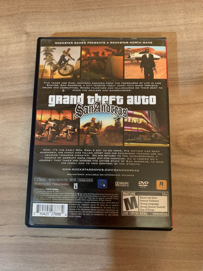 SONY PLAYSTATiON 2 [PS2] | GRAND THEFT AUTO SAN ANDREAS | GREATEST HiTS