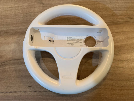 PiXEL-RETRO.COM : NINTENDO WII NTSC WHEEL STEERING WHITE RVL-024