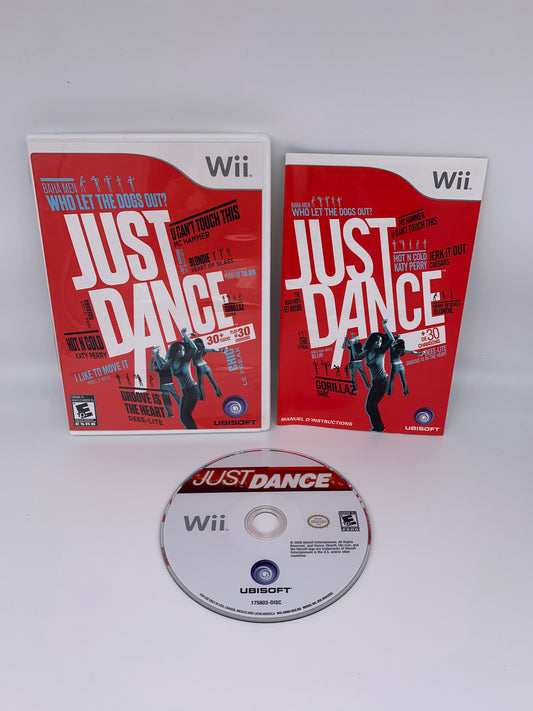 PiXEL-RETRO.COM : NINTENDO WII COMPLET CIB BOX MANUAL GAME NTSC JUST DANCE