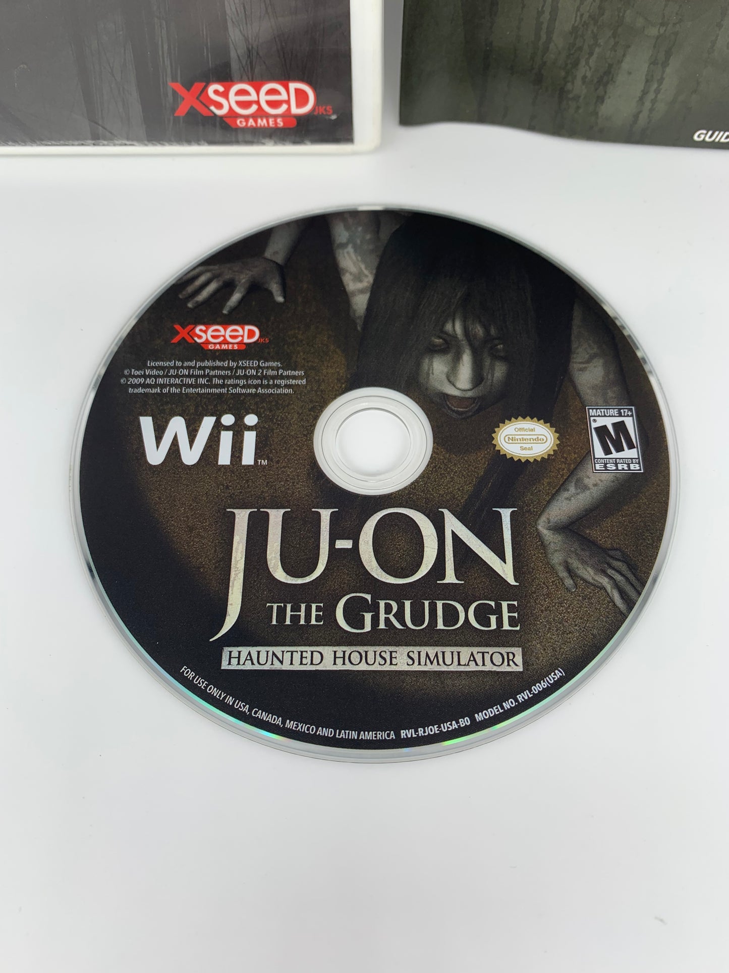 NiNTENDO Wii | JU-ON THE GRUNDGE HAUNTED HOUSE SiMULATOR