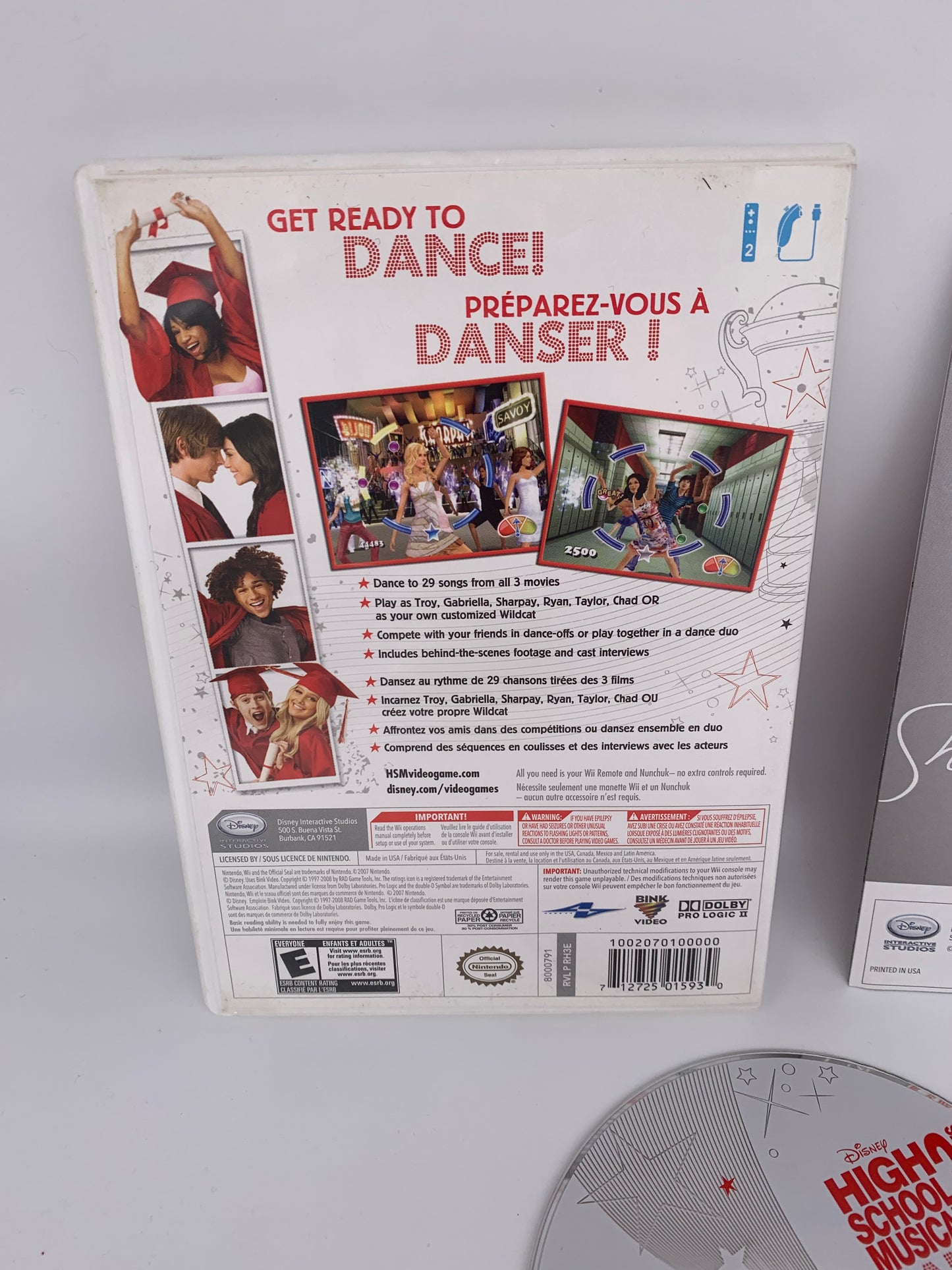 NiNTENDO Wii | DiSNEY HiGH SCHOOL MUSiCAL 3 SENiOR YEAR DANCE