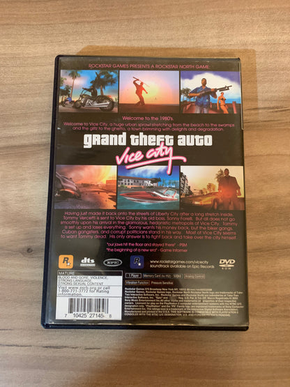 SONY PLAYSTATiON 2 [PS2] | GRAND THEFT AUTO ViCE CiTY