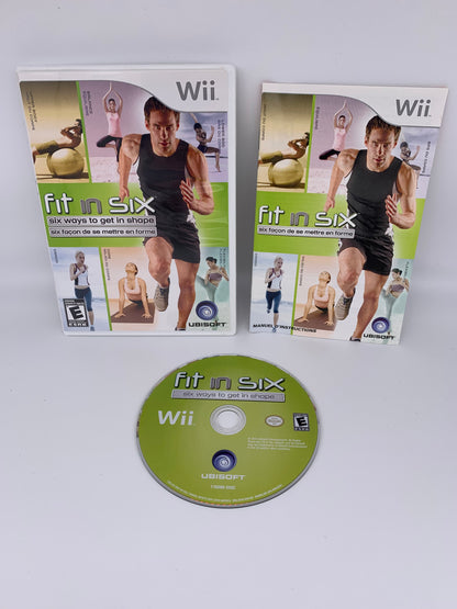 PiXEL-RETRO.COM : NINTENDO WII COMPLET CIB BOX MANUAL GAME NTSC FIT IN SIX