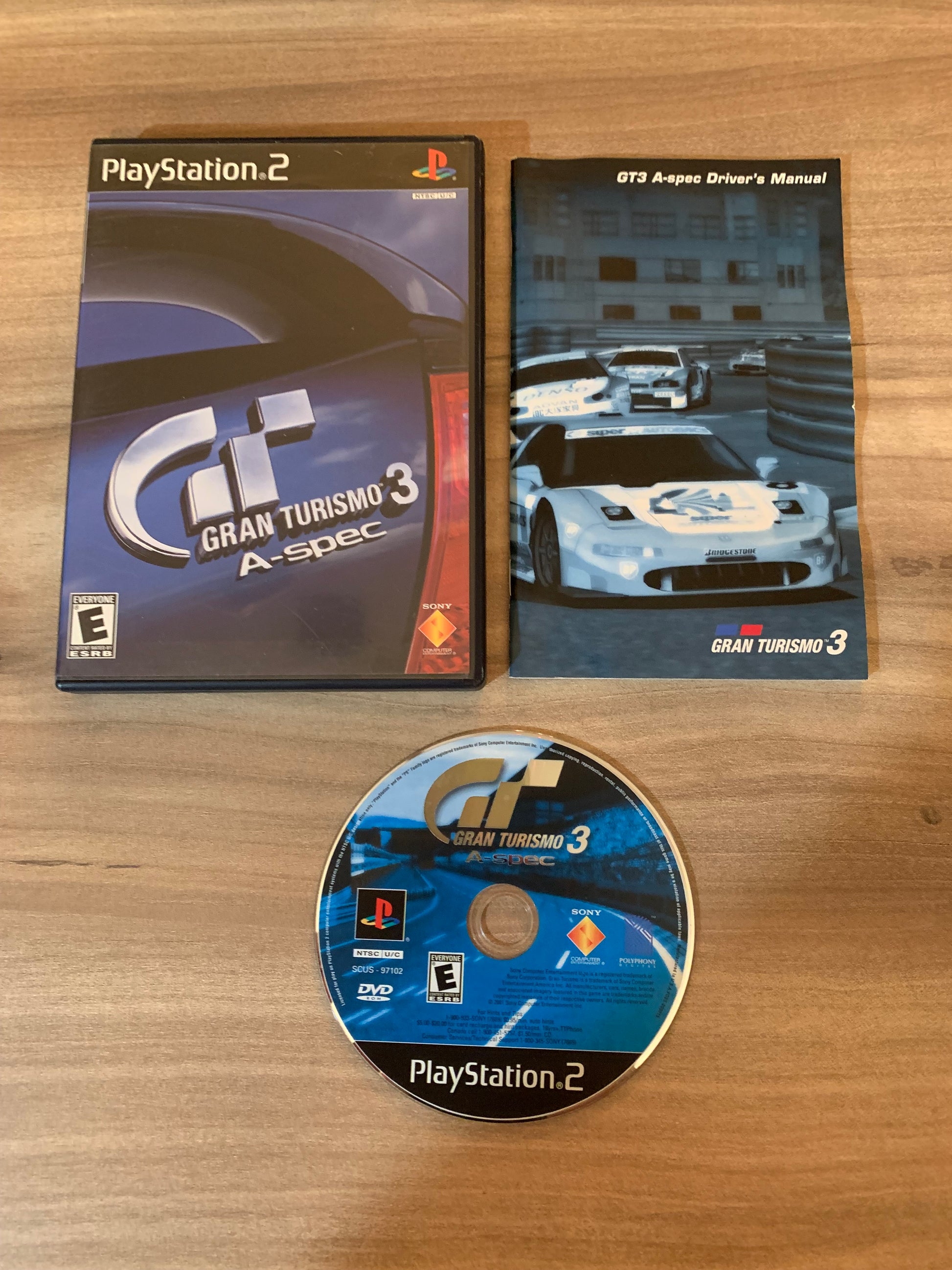 PiXEL-RETRO.COM : SONY PLAYSTATION 2 (PS2) COMPLET CIB BOX MANUAL GAME NTSC GRAN TURISMO 3 A-SPEC