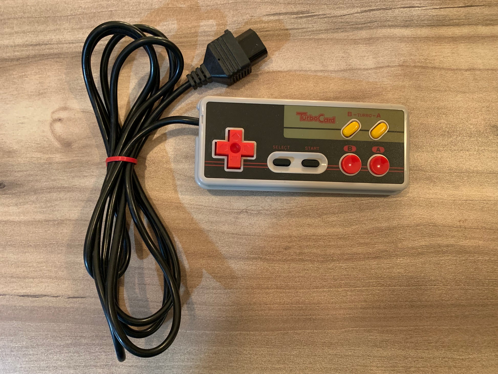 PiXELRETROGAME.COM : NINTENDO ENTERTAiNMENT SYSTEM (NES) TURBO CARD CONTROLLER JOYSTICK, NTSC