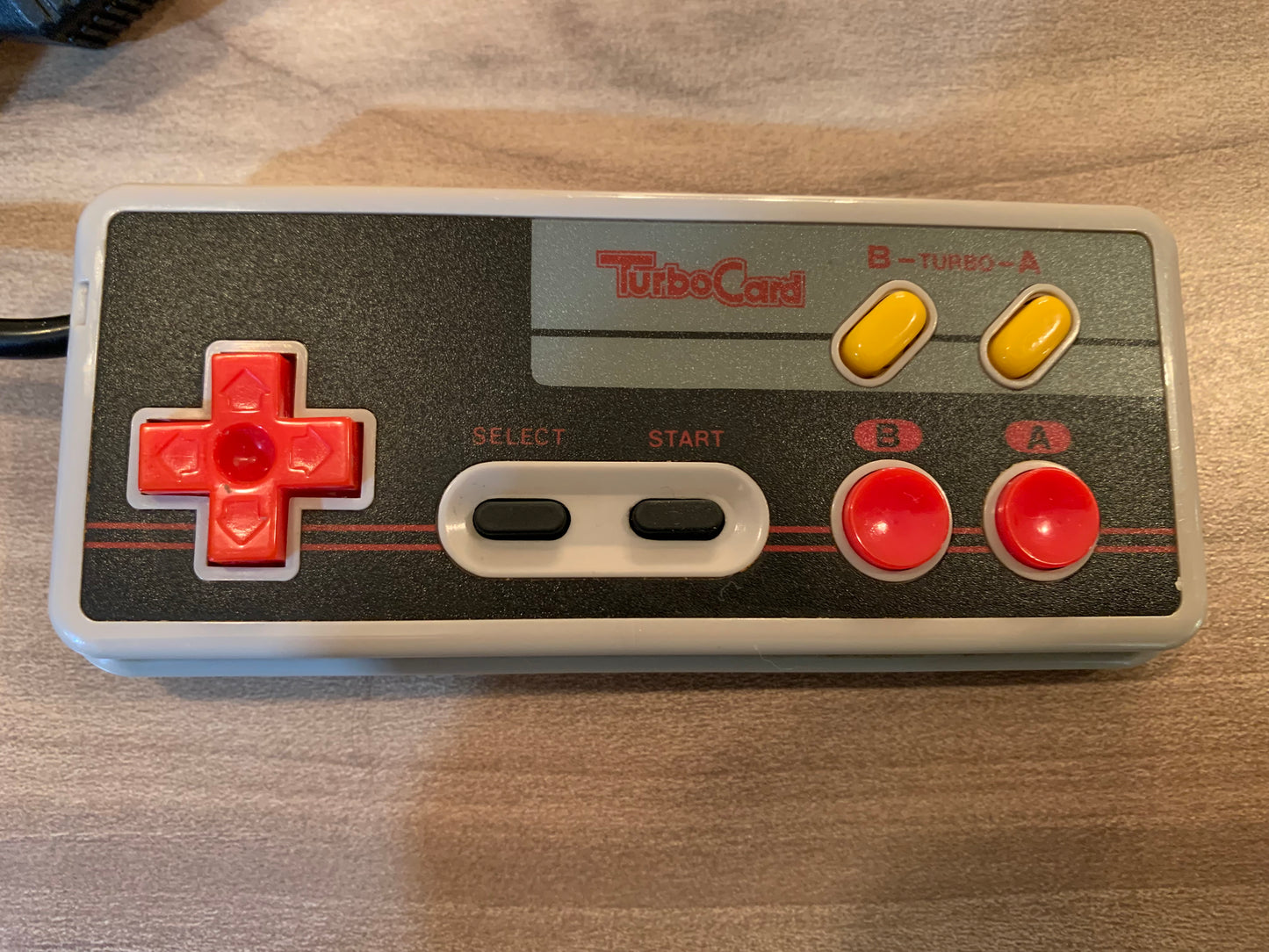 PiXELRETROGAME.COM : NINTENDO ENTERTAiNMENT SYSTEM (NES) TURBO CARD CONTROLLER JOYSTICK, NTSC