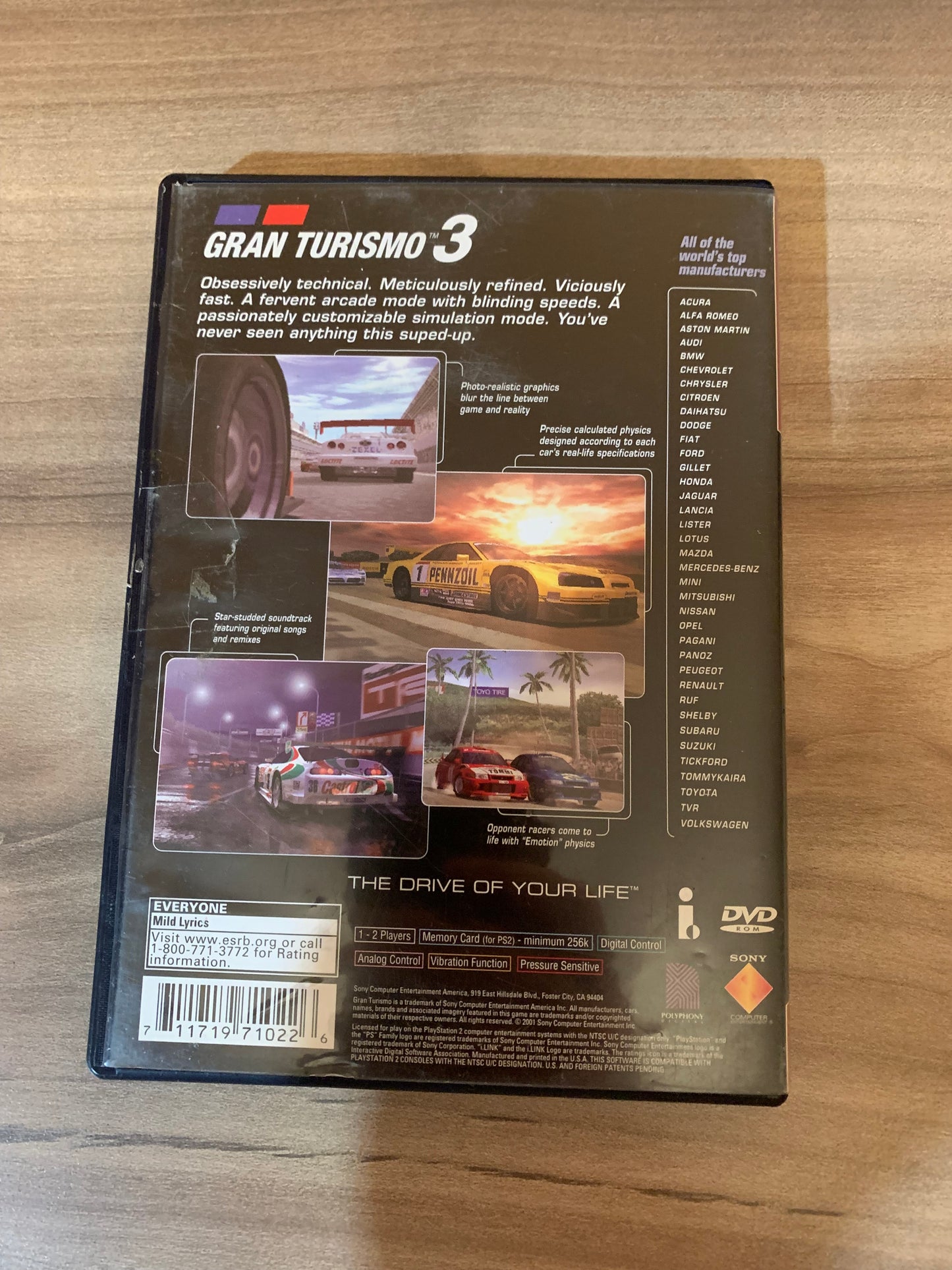 SONY PLAYSTATiON 2 [PS2] | GRAN TURiSMO 3 GT3 A-SPEC | GREATEST HiTS