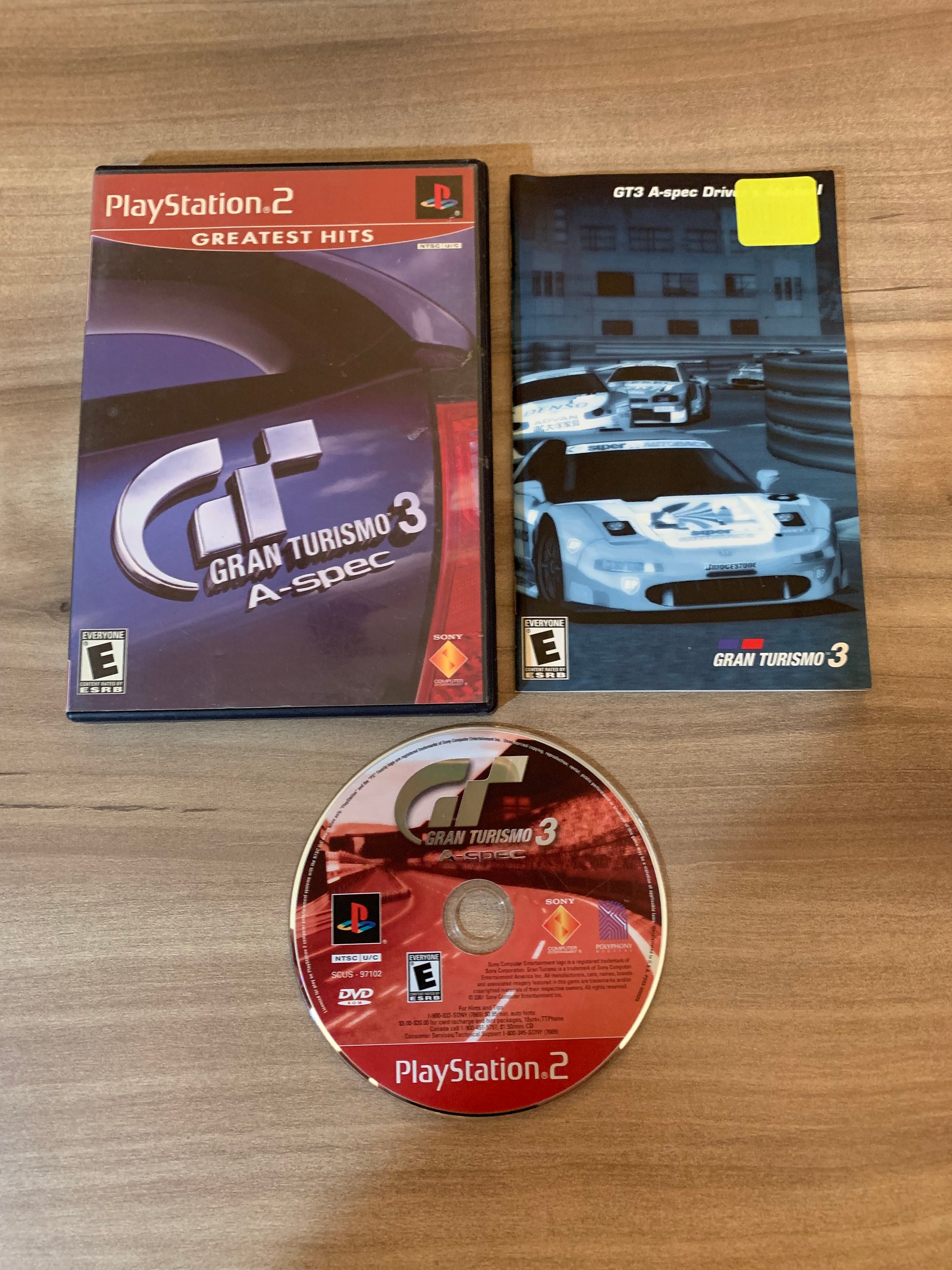 PiXEL-RETRO.COM : SONY PLAYSTATION 2 (PS2) COMPLET CIB BOX MANUAL GAME NTSC GRAN TURISMO 3 A-SPEC