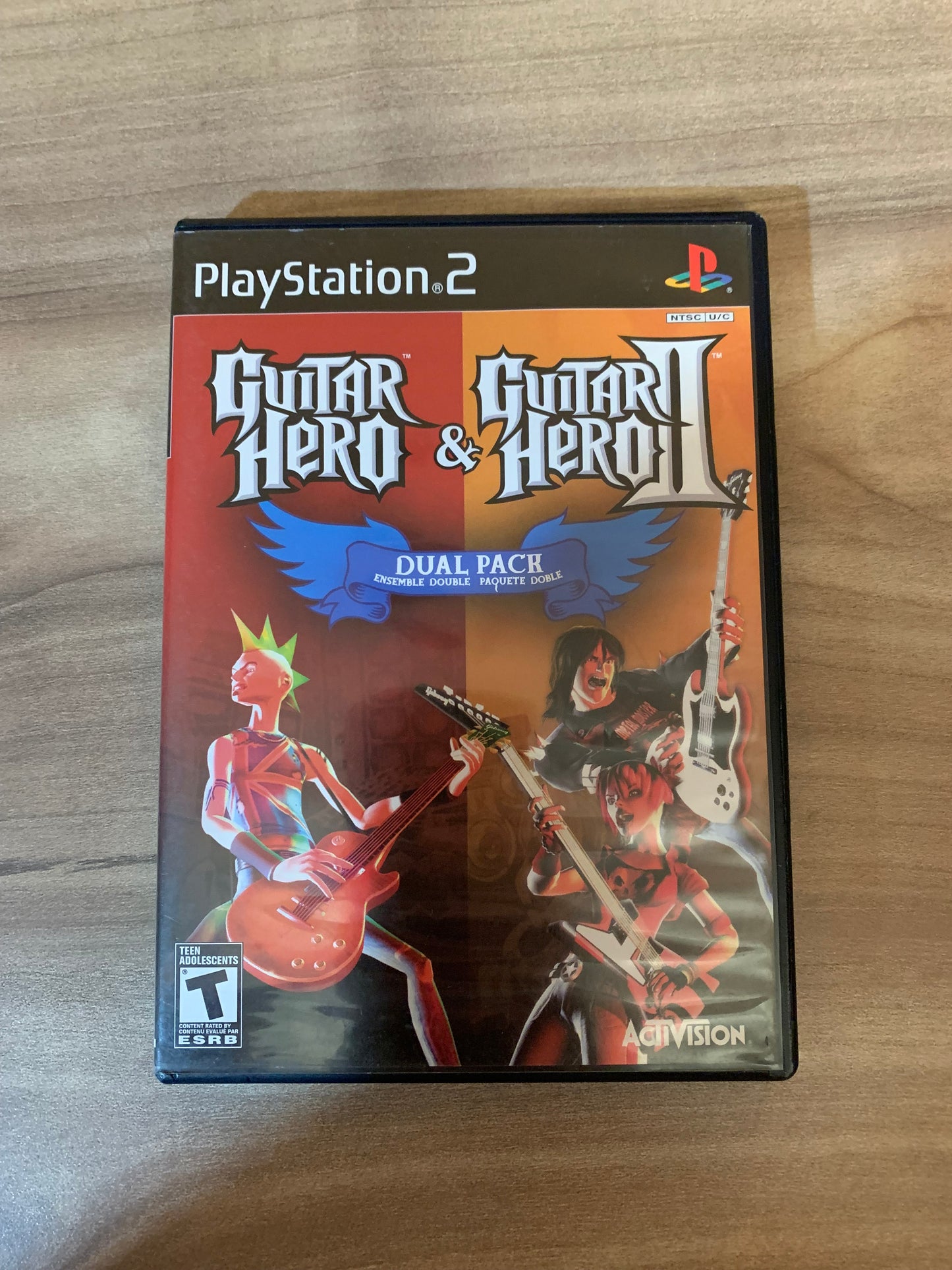SONY PLAYSTATiON 2 [PS2] | GUiTAR HERO & GUiTAR HERO II | DUAL PACK