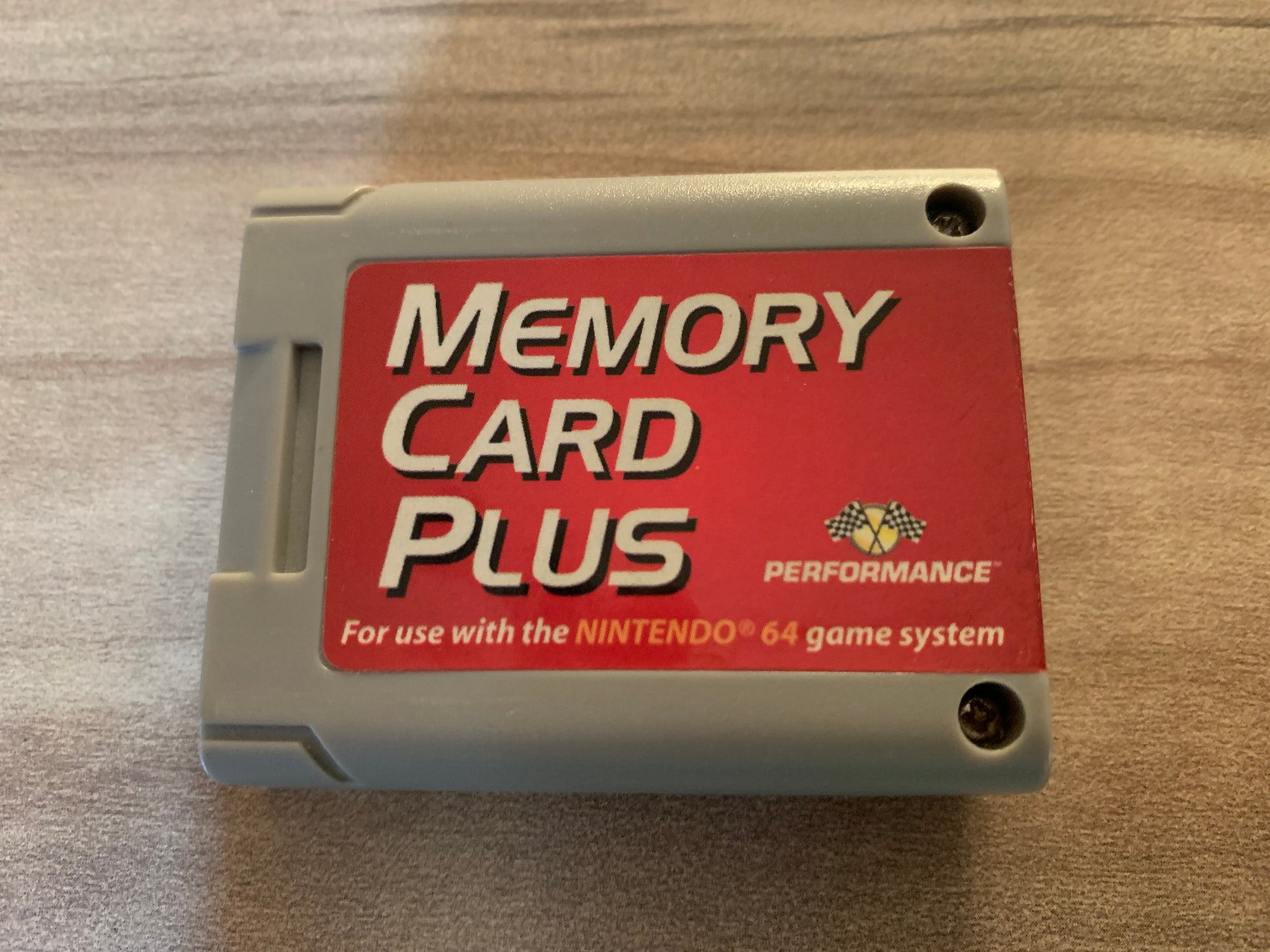PiXEL-RETRO.COM : nintendo 64 memory card PERFORMANCE plus n64