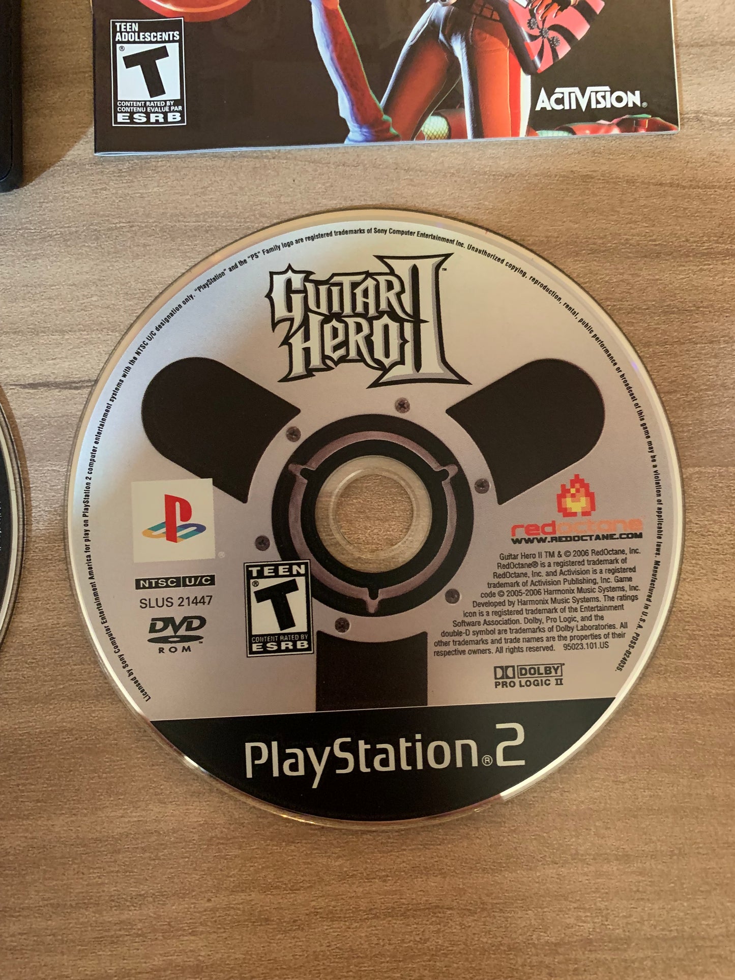 SONY PLAYSTATiON 2 [PS2] | GUiTAR HERO & GUiTAR HERO II | DUAL PACK