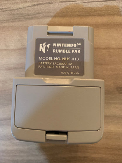 NiNTENDO 64 [N64] | RUMBLE PAK OFFiCIEL MODEL NUS-013