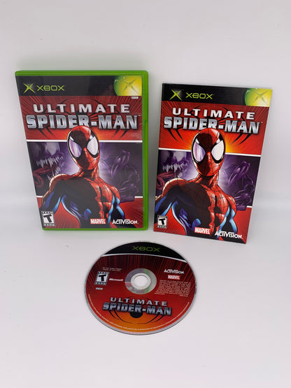 PiXEL-RETRO.COM : MICROSOFT XBOX COMPLETE CIB BOX MANUAL GAME NTSC ULTIMATE SPIDER-MAN