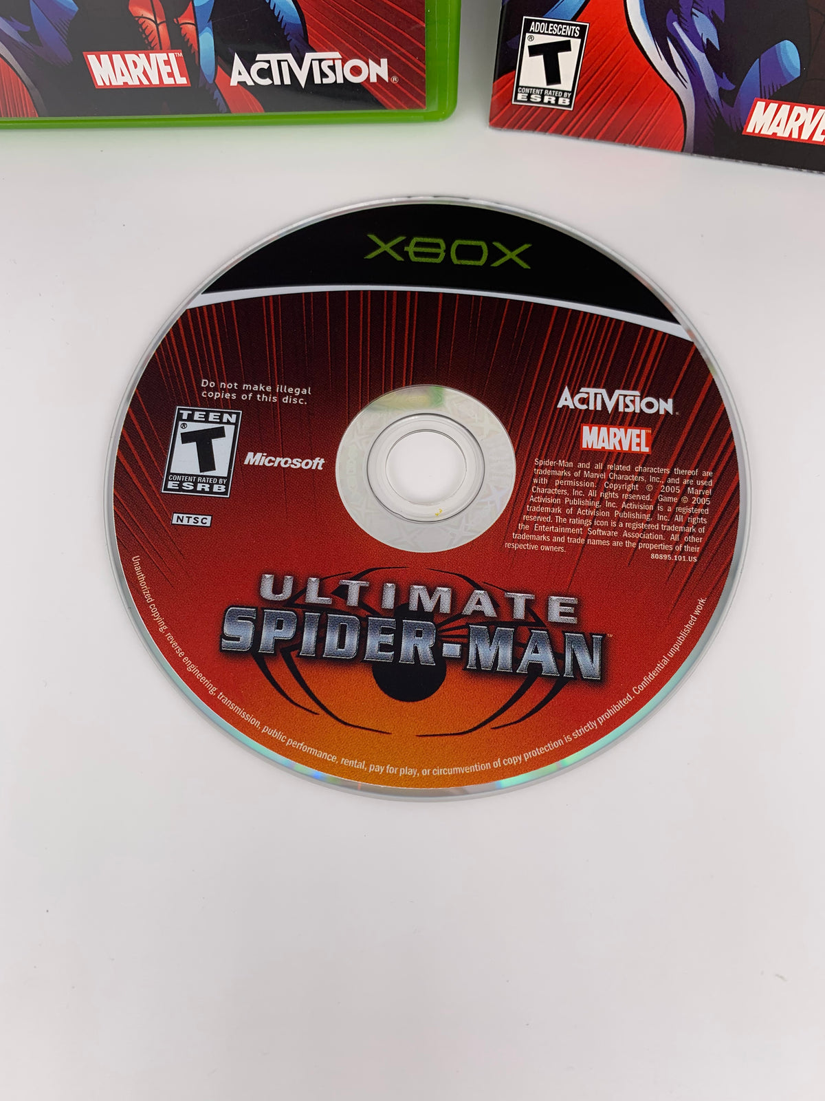 MiCROSOFT XBOX ORiGiNAL | ULTiMATE SPiDER-MAN