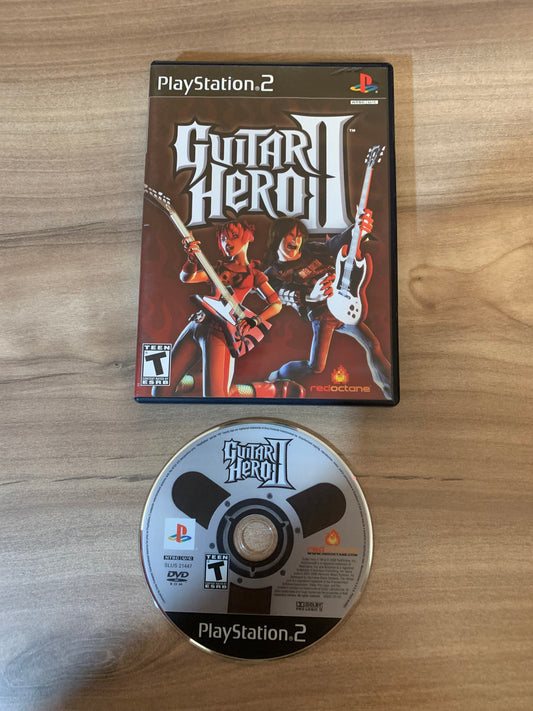 PiXEL-RETRO.COM : SONY PLAYSTATION 2 (PS2) COMPLET CIB BOX MANUAL GAME NTSC GUITAR HERO II