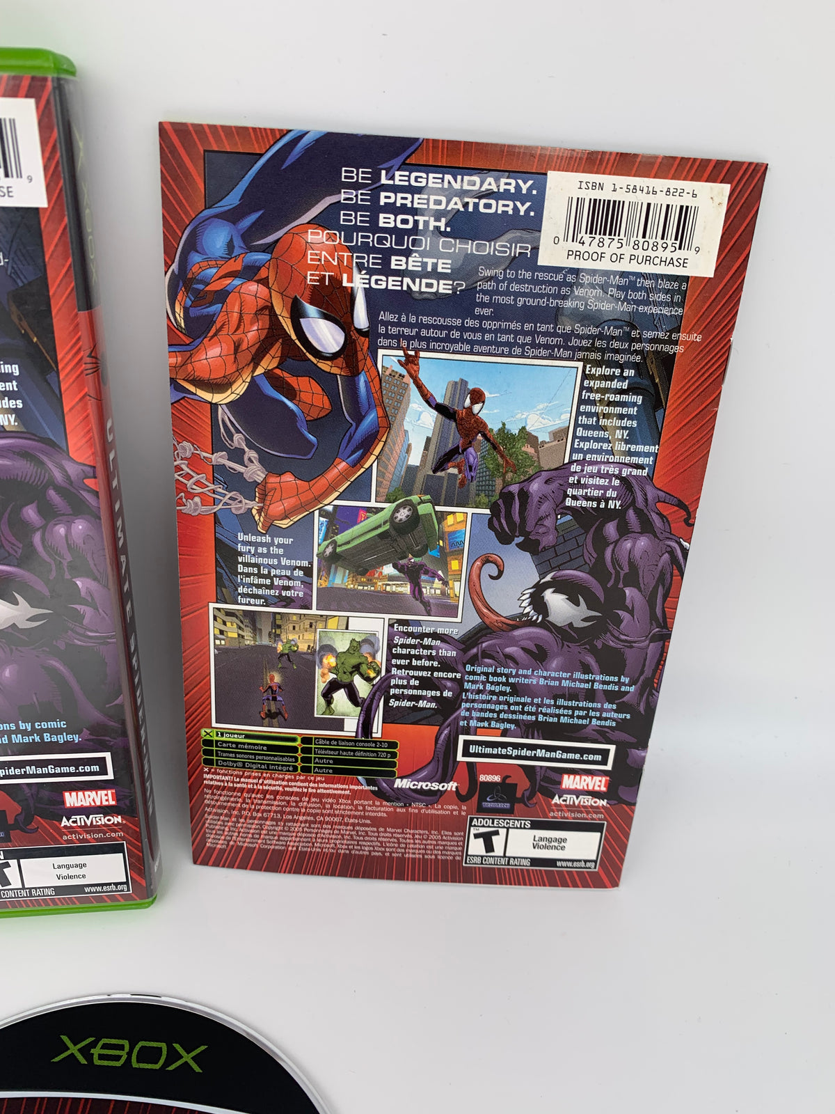 MiCROSOFT XBOX ORiGiNAL | ULTiMATE SPiDER-MAN