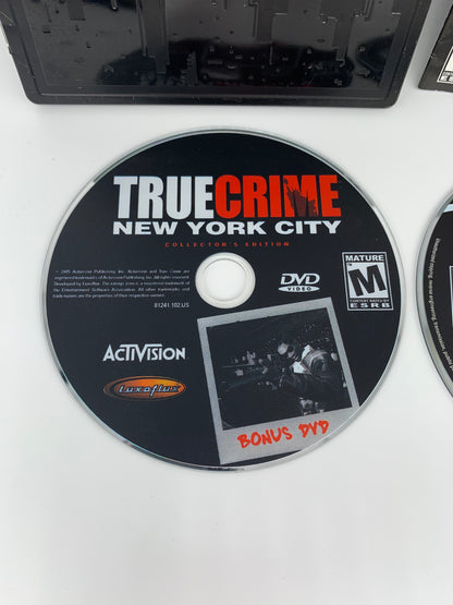 MiCROSOFT XBOX ORiGiNAL | TRUE CRiME NEW YORK CiTY  | COLLECTORS EDiTiON STEELCASE