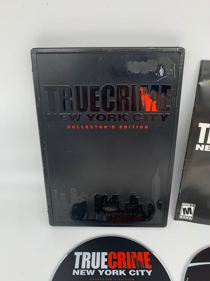 MiCROSOFT XBOX ORiGiNAL | TRUE CRiME NEW YORK CiTY  | COLLECTORS EDiTiON STEELCASE