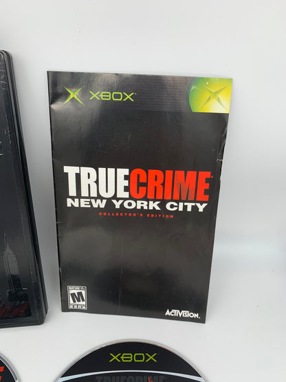 MiCROSOFT XBOX ORiGiNAL | TRUE CRiME NEW YORK CiTY  | COLLECTORS EDiTiON STEELCASE