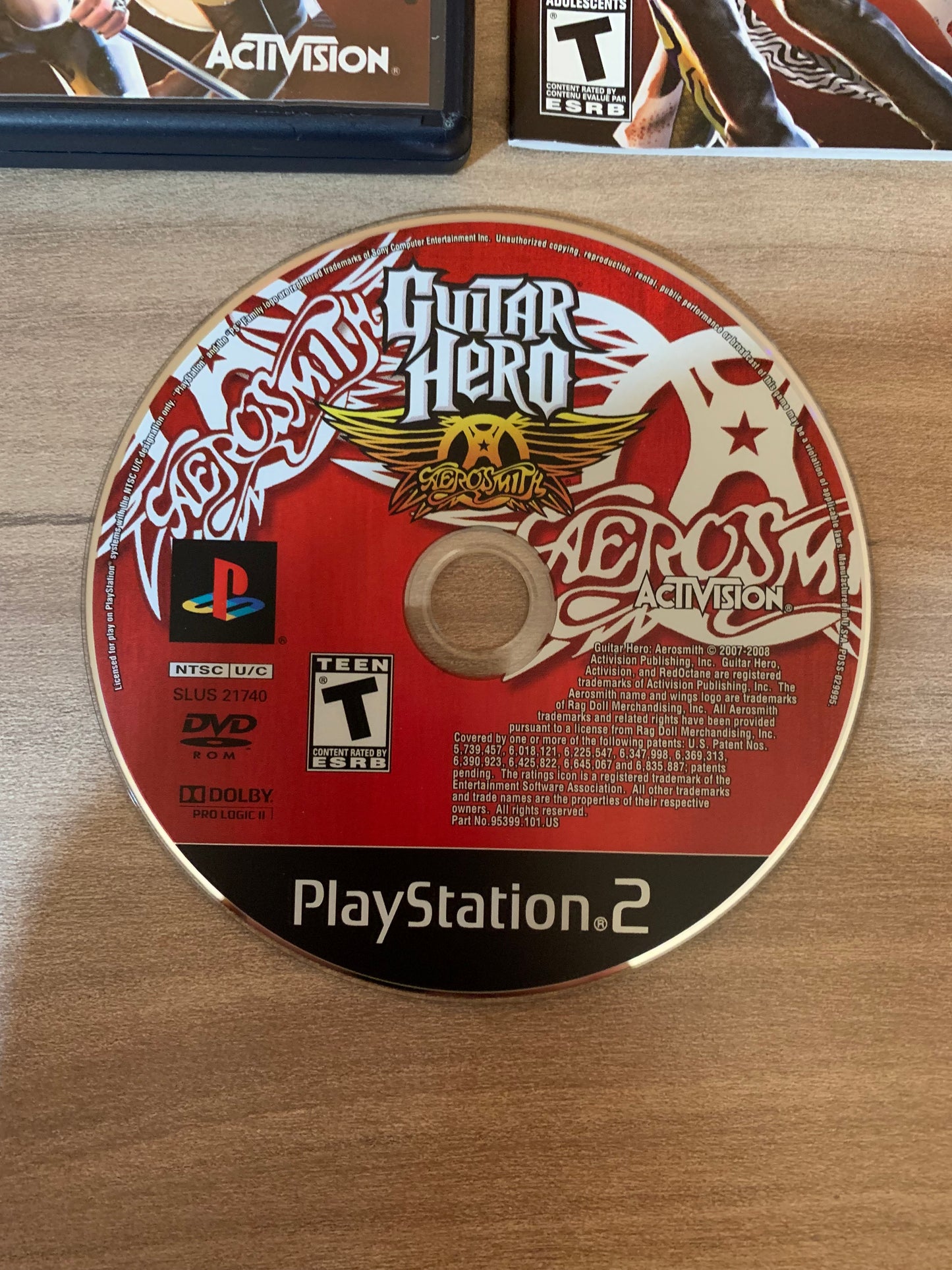 SONY PLAYSTATiON 2 [PS2] | GUiTAR HERO AEROSMiTH