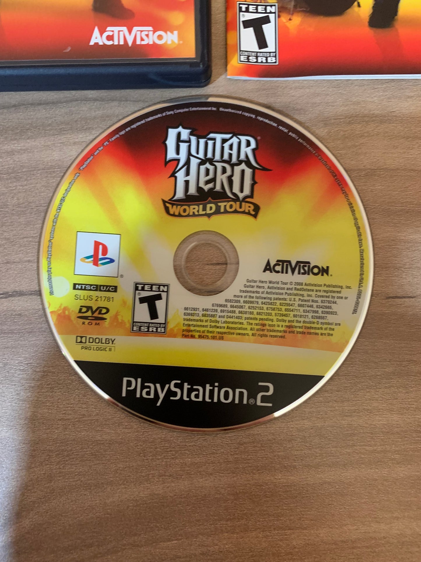 SONY PLAYSTATiON 2 [PS2] | GUiTAR HERO WORLD TOUR