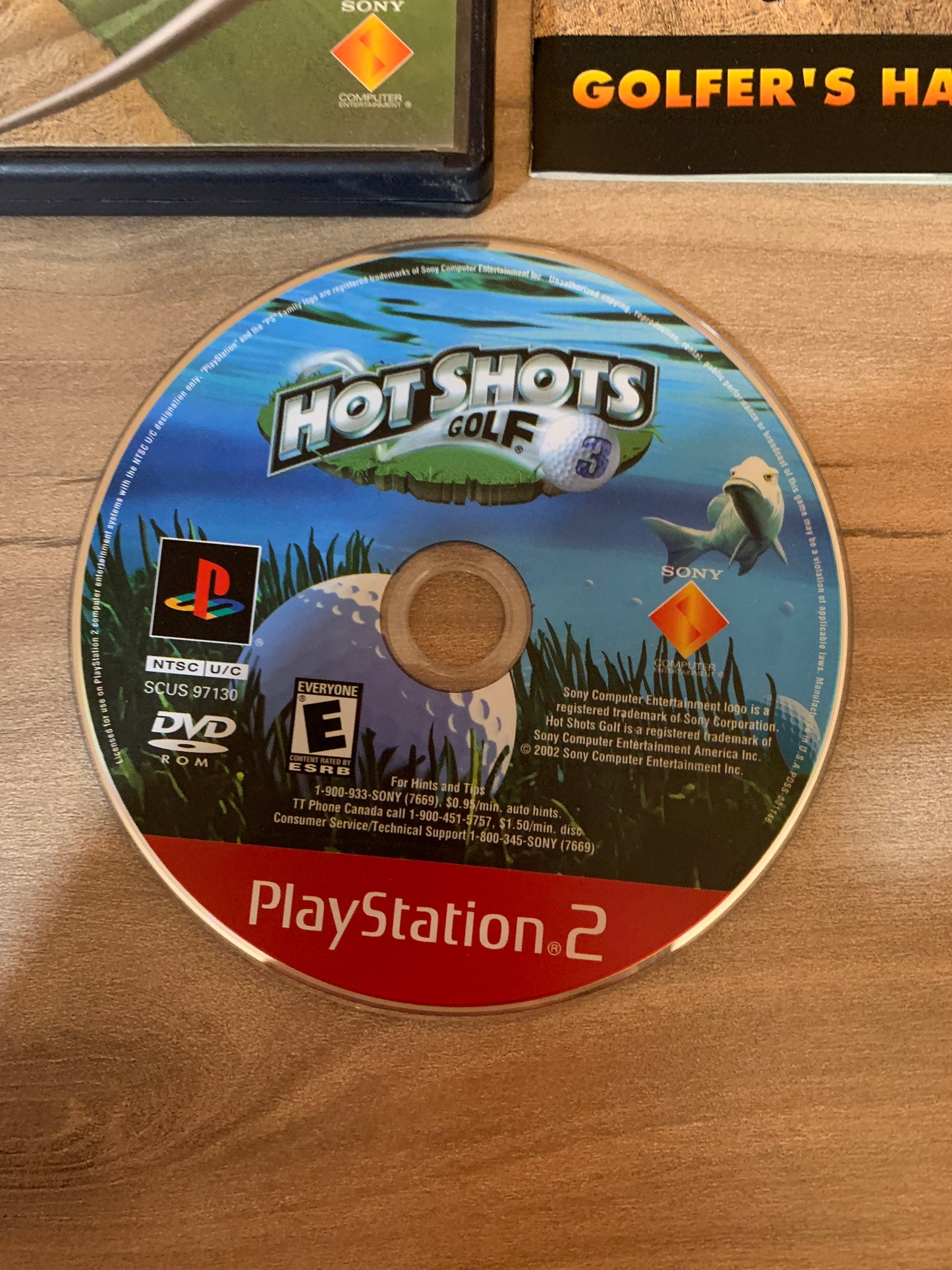 SONY PLAYSTATiON 2 [PS2] | HOT SHOTS GOLF 3 | GREATEST HiTS