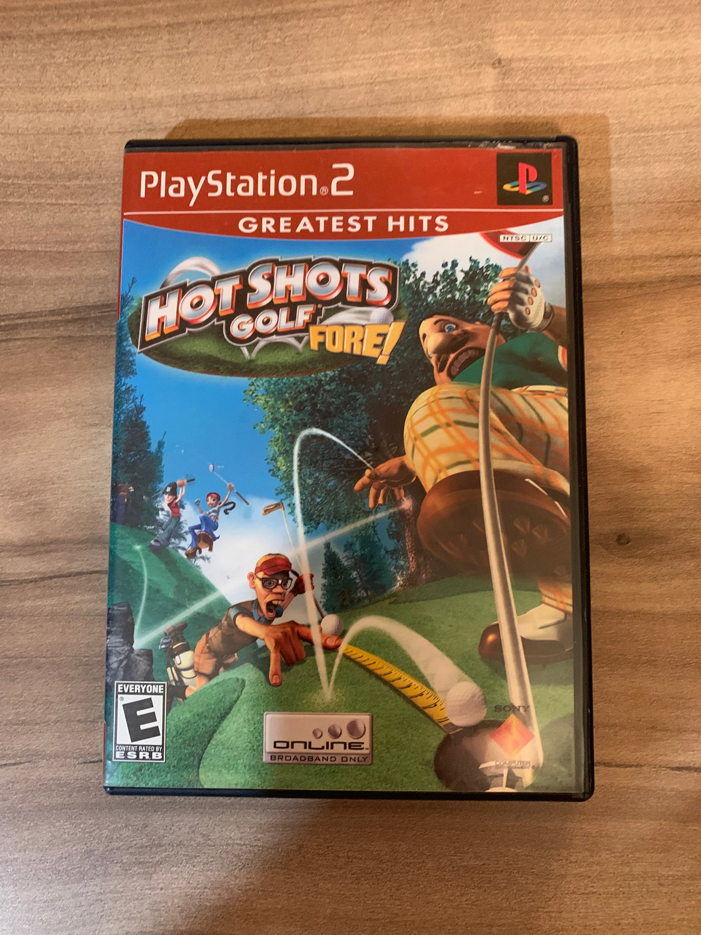 SONY PLAYSTATiON 2 [PS2] | HOT SHOTS GOLF FORE | GREATEST HiTS