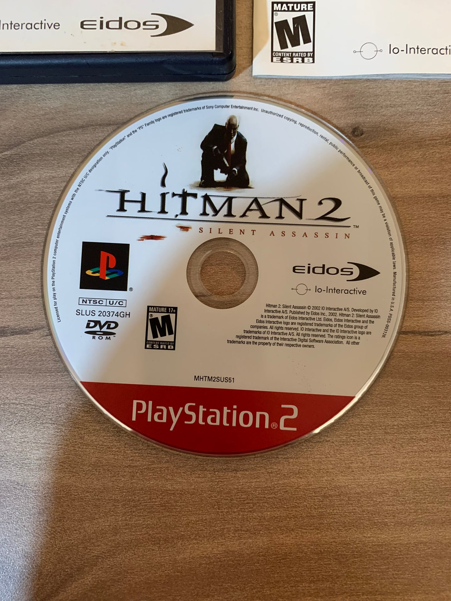 SONY PLAYSTATiON 2 [PS2] | HiTMAN 2 SiLENT ASSASSiN | GREATEST HiTS