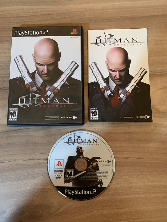 PiXEL-RETRO.COM : SONY PLAYSTATION 2 (PS2) COMPLET CIB BOX MANUAL GAME NTSC HITMAN CONTRACTS