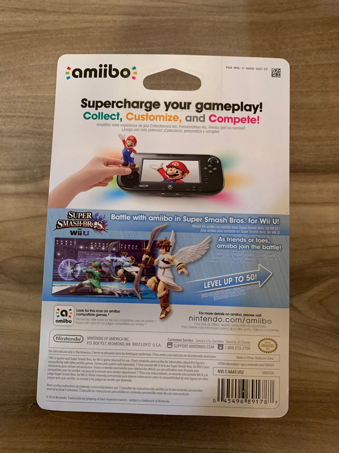 PiXELRETROGAME.COM : AMIIBO PIT SUPER SMASH BROS. SERIES. NORTH AMERICAN FIRST (1ST) PRINT VERSION