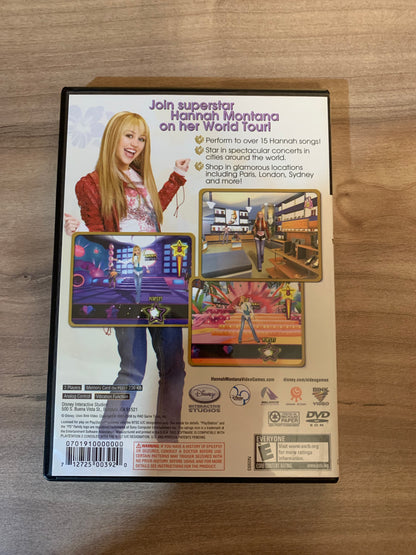 SONY PLAYSTATiON 2 [PS2] | HANNAH MONTANA SPOTLiGHT WORLD TOUR