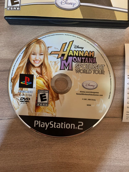 SONY PLAYSTATiON 2 [PS2] | HANNAH MONTANA SPOTLiGHT WORLD TOUR