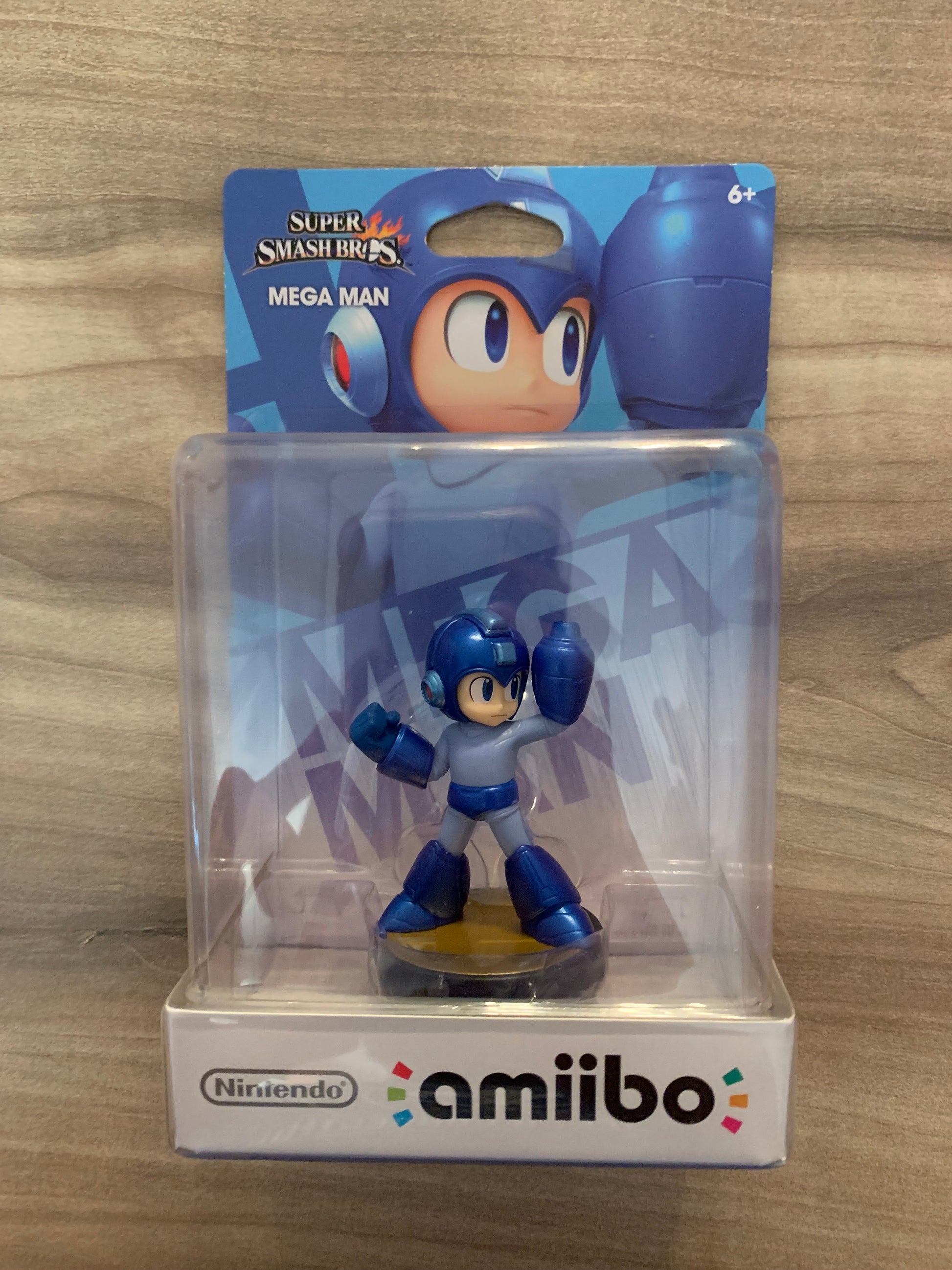 PiXEL-RETRO.COM : AMIIBO MEGA MAN MEGAMAN SUPER SMASH BROS. SERIES. NORTH AMERICAN FIRST (1ST) PRINT VERSION