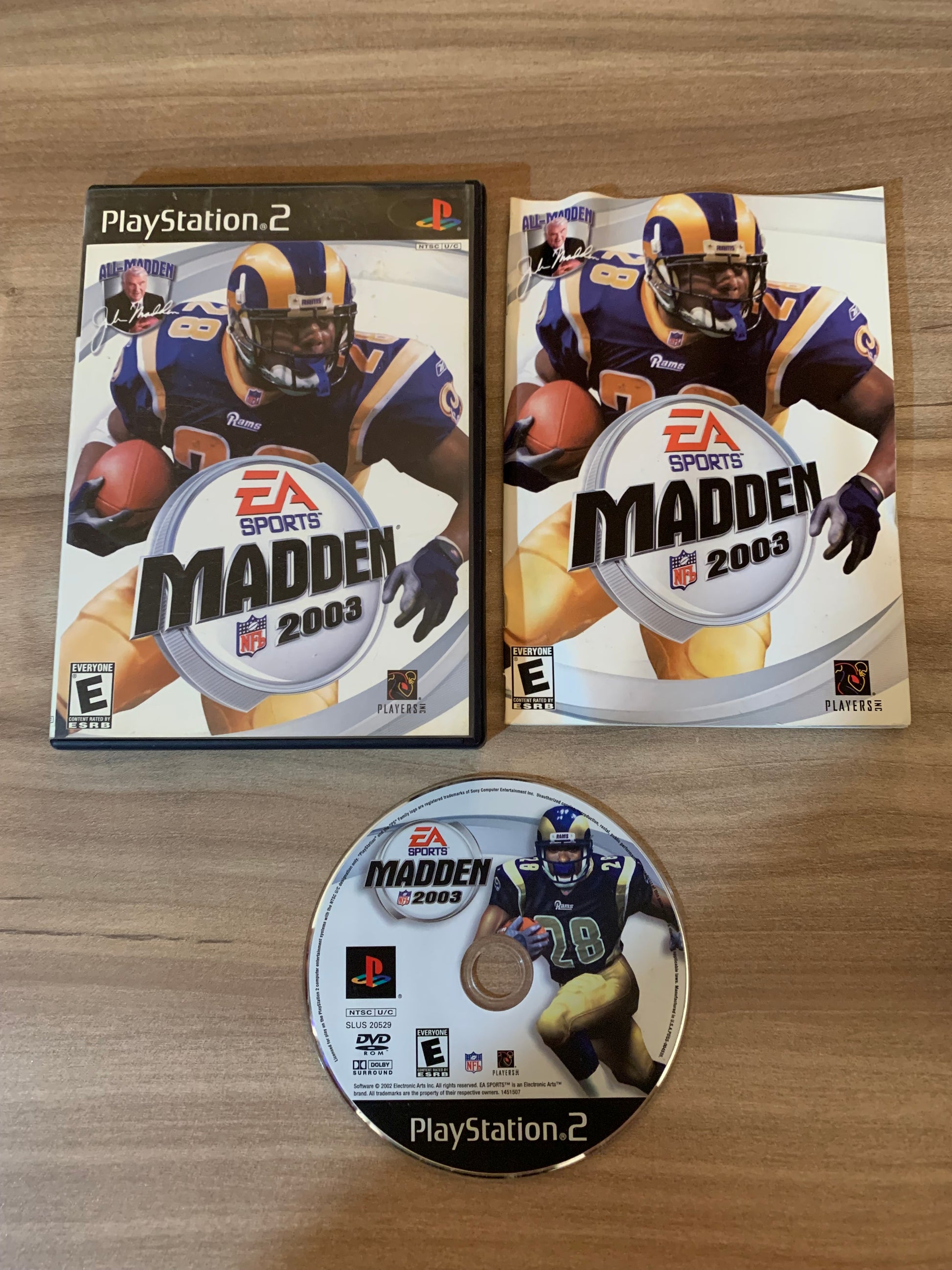 PiXEL-RETRO.COM : SONY PLAYSTATION 2 (PS2) COMPLET CIB BOX MANUAL GAME NTSC MADDEN NFL 2003