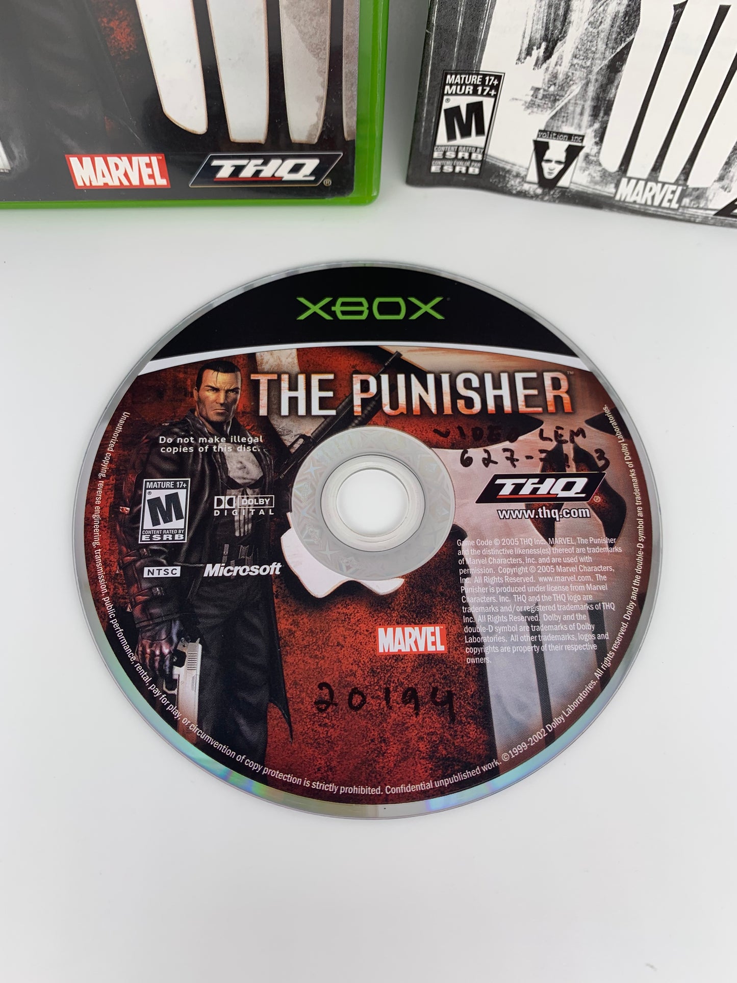 MiCROSOFT XBOX ORiGiNAL | THE PUNiSHER