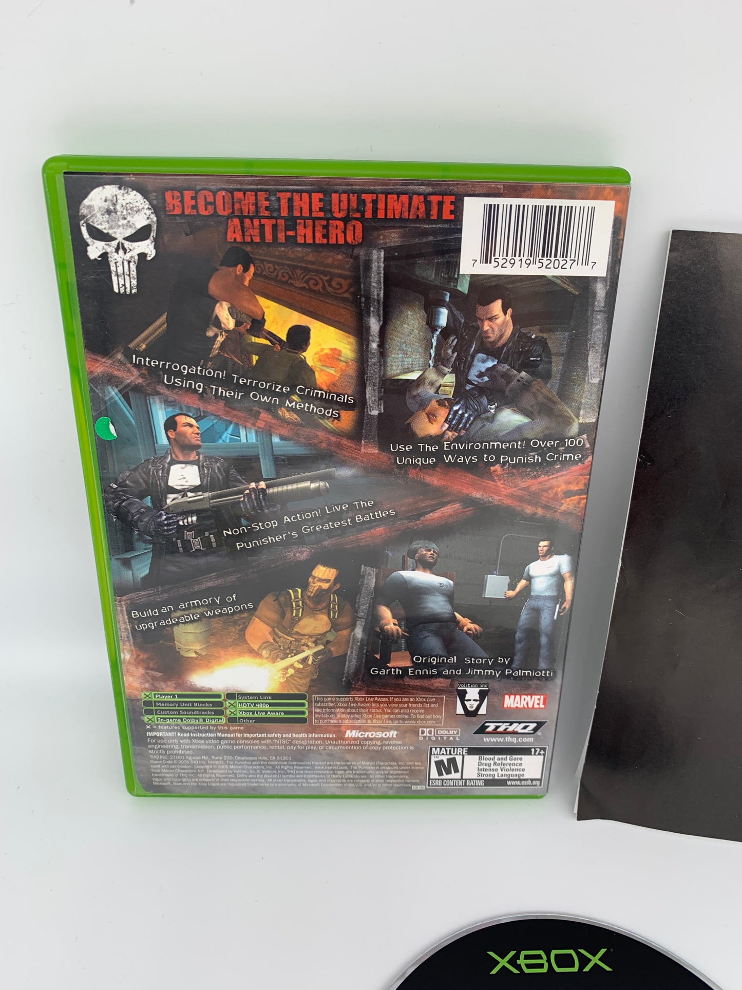 MiCROSOFT XBOX ORiGiNAL | THE PUNiSHER