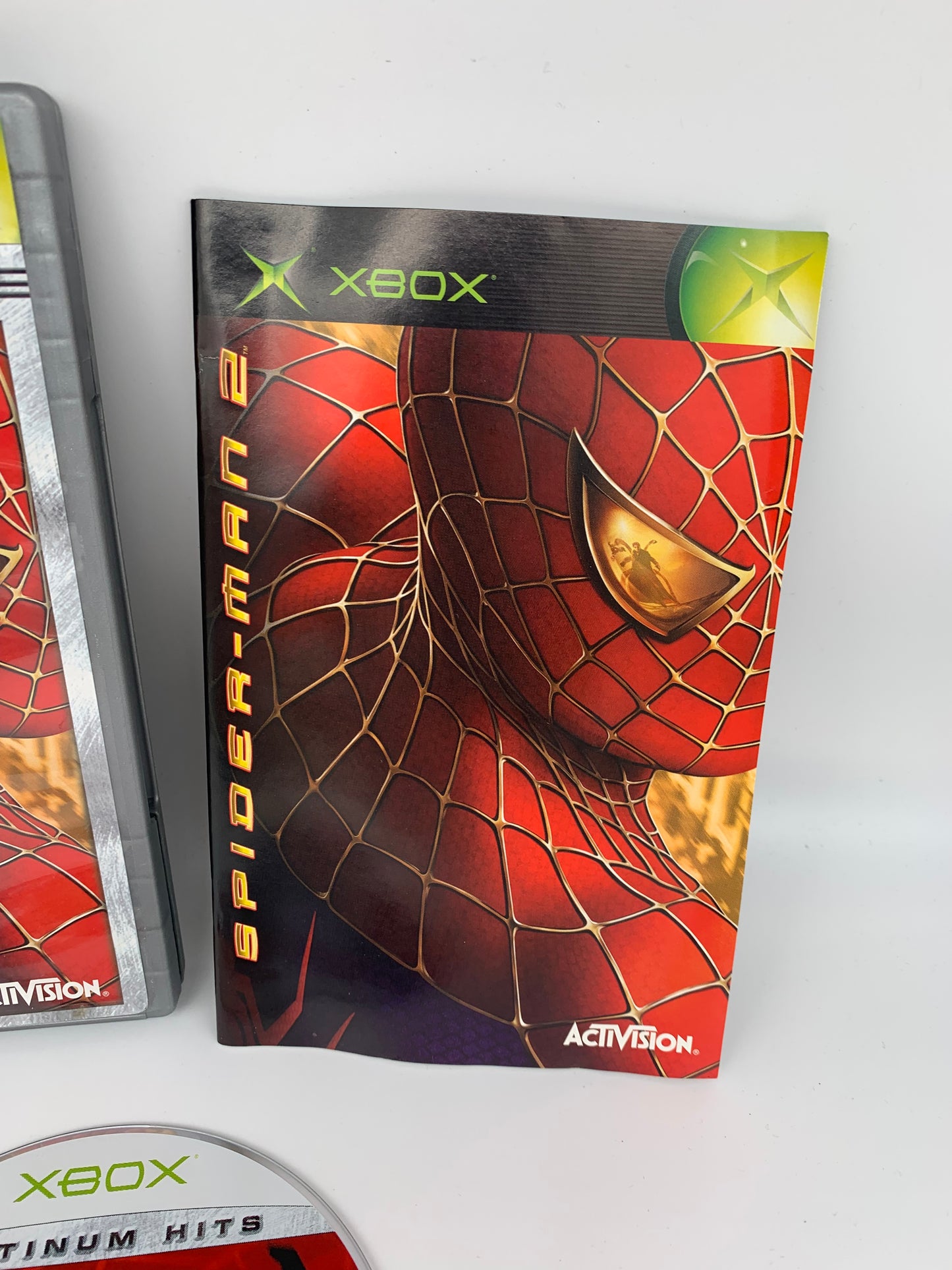 MiCROSOFT XBOX ORiGiNAL | SPiDER-MAN 2 | PLATiNUM HiTS