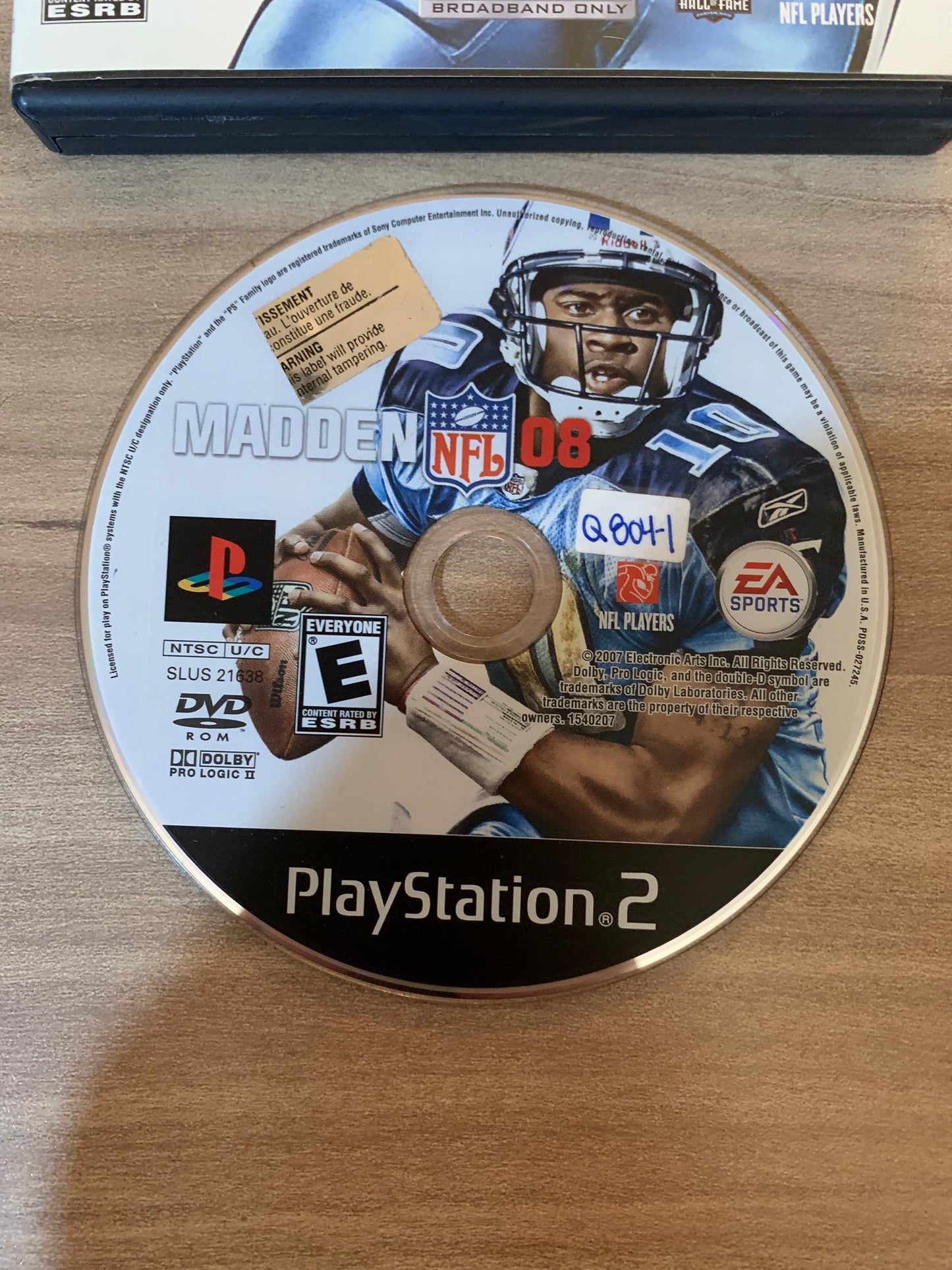 SONY PLAYSTATiON 2 [PS2] | MADDEN NFL 08