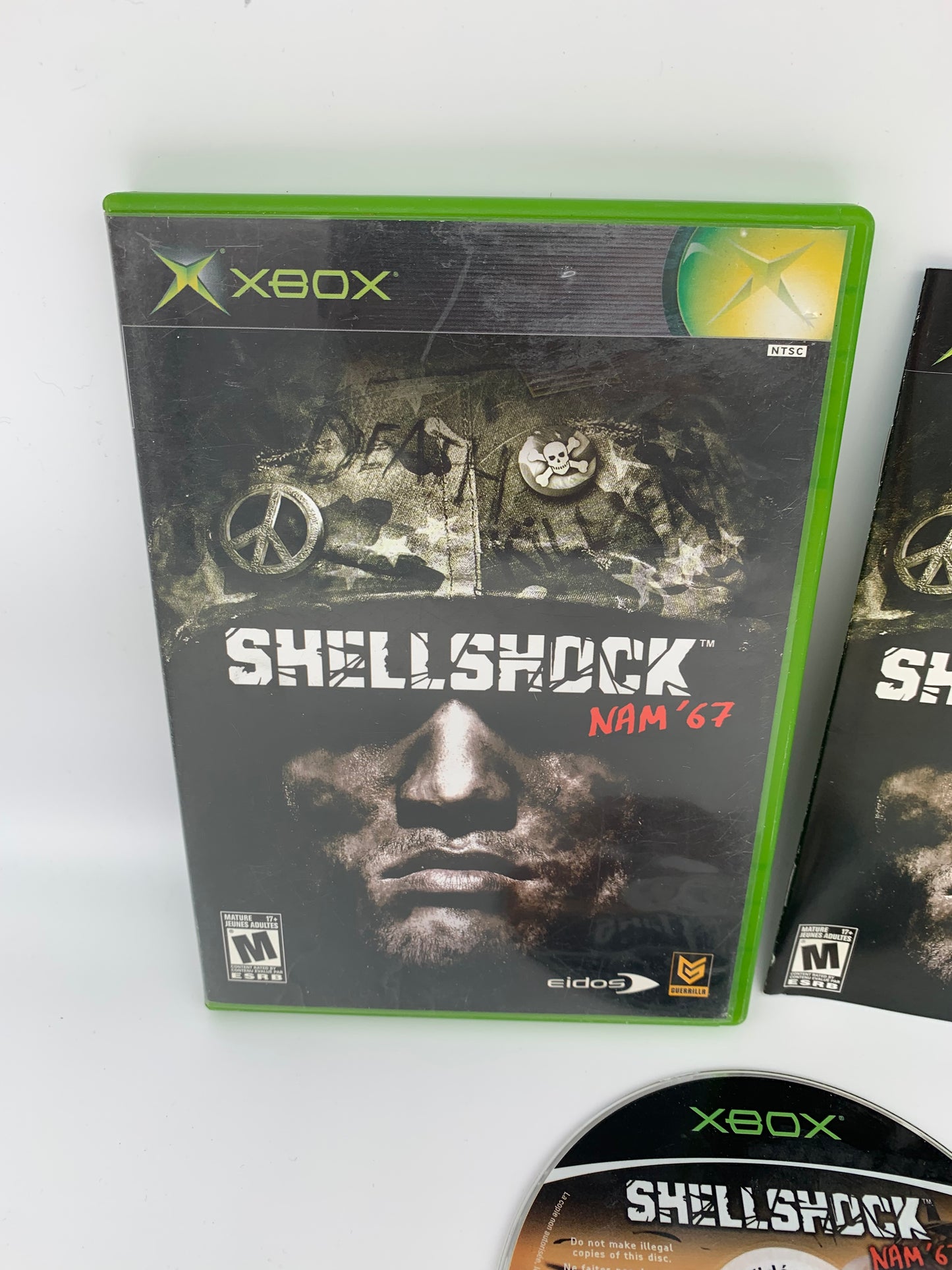 MiCROSOFT XBOX ORiGiNAL | SHELLSHOCK NAM 67