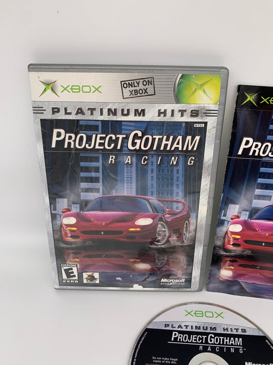 PiXEL-RETRO.COM : MICROSOFT XBOX COMPLETE CIB BOX MANUAL GAME NTSC PROJECT GOTHAM RACING