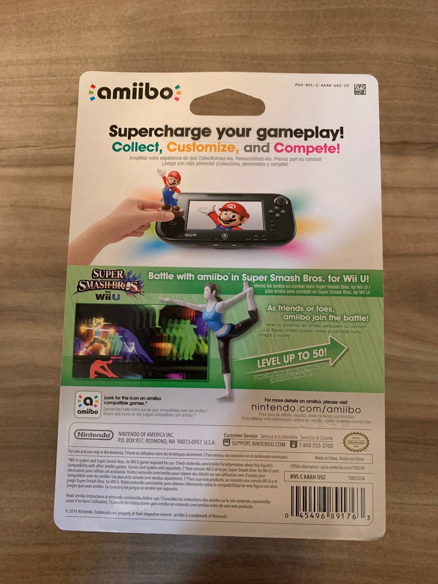 AMiiBO SUPER SMASH BROS SERiES | Wii FiT TRAINER | 1ST PRiNT US VERSiON