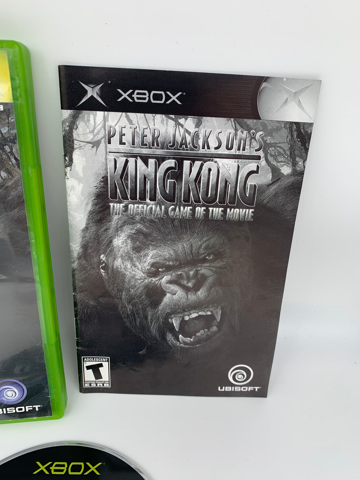 MiCROSOFT XBOX ORiGiNAL | PETER JACKSONS KiNG KONG THE OFFiCiAL GAME OF THE MOViE