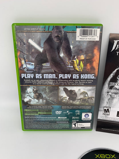MiCROSOFT XBOX ORiGiNAL | PETER JACKSONS KiNG KONG THE OFFiCiAL GAME OF THE MOViE