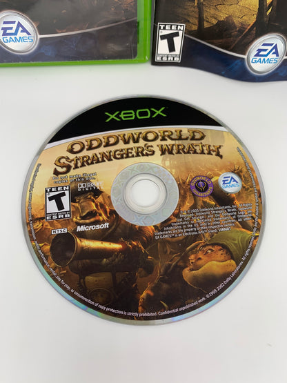 MiCROSOFT XBOX ORiGiNAL | ODDWORLD STRANGERS WRATH