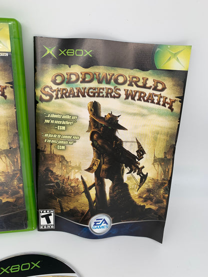 MiCROSOFT XBOX ORiGiNAL | ODDWORLD STRANGERS WRATH