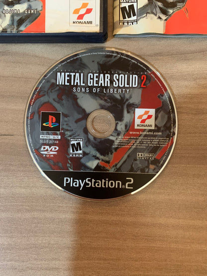 SONY PLAYSTATiON 2 [PS2] | METAL GEAR SOLiD 2 SONS OF LiBERTY