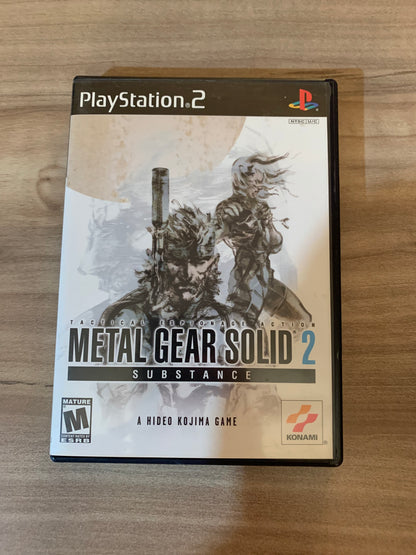 SONY PLAYSTATiON 2 [PS2] | METAL GEAR SOLiD 2 SUBSTANCE